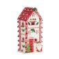 Preview: Santas Lebkuchenhaus 29 x 14 x 14cm / Gingerbread Santa CandyHome